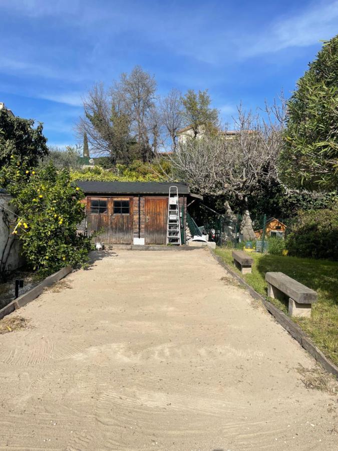 Sublime Haut De Villa Apercu Mer /Hippodrome / Cagnes-sur-Mer Exterior foto