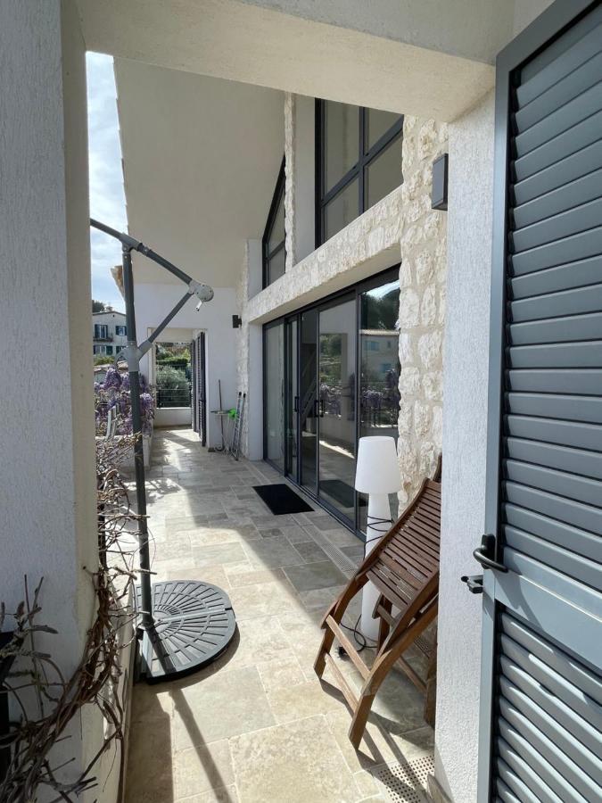 Sublime Haut De Villa Apercu Mer /Hippodrome / Cagnes-sur-Mer Exterior foto