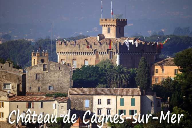 Sublime Haut De Villa Apercu Mer /Hippodrome / Cagnes-sur-Mer Exterior foto